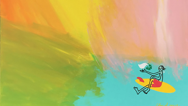 豊田弘治さん 絵画　ロンハーマン 豊田弘治さん 絵画 ロンハーマン ハンドルメイドアート - メルカリ