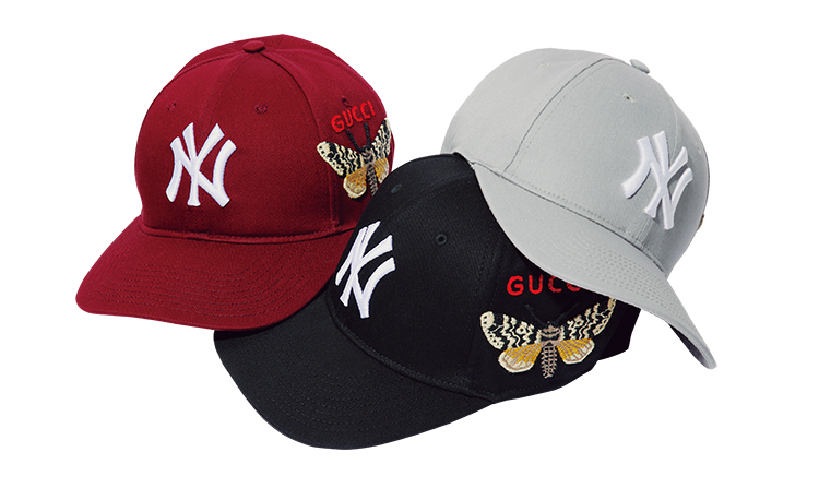 グッチの“蝶”欲しいキャップと、ムレ知らずのメッシュキャップの魅力 OCEANS オーシャンズ｜男の日常を楽しく