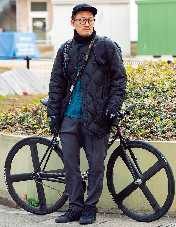 ジャケット／ロッキーマウンテン フェザーベッド、ニット／シティ、パンツ／ニードルズ