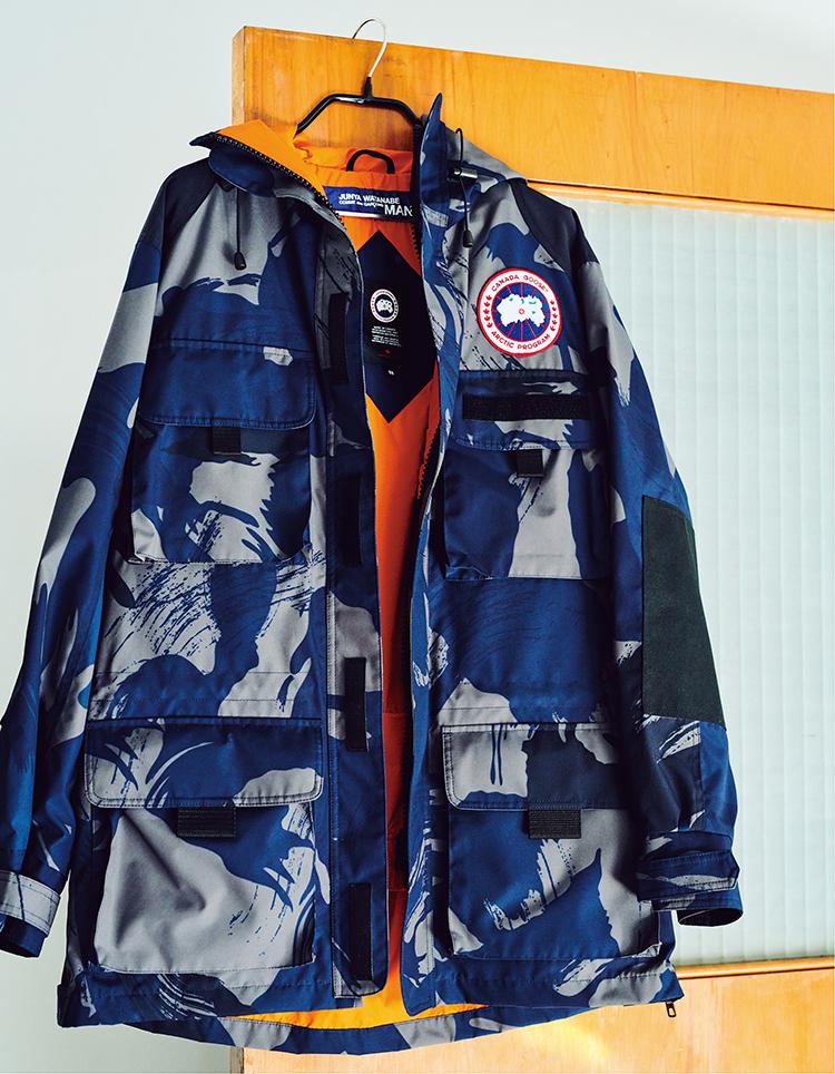 「カナダグース」×「コム デ ギャルソン・ジュンヤ ワタナベ マン」のハーバージャケット