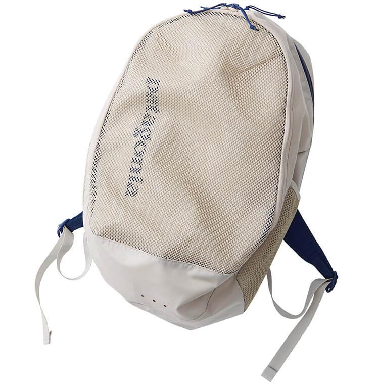 パタゴニアの新シリーズ「プレーニング」のバッグ