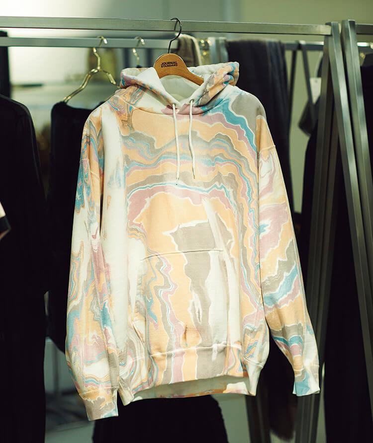 「ジャーナル スタンダード トライセクト-2」のパーカ