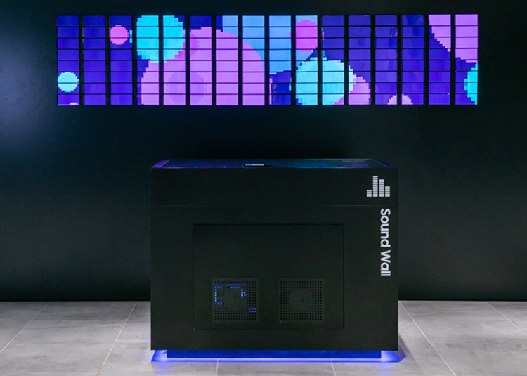 1階の「サウンドウォール」