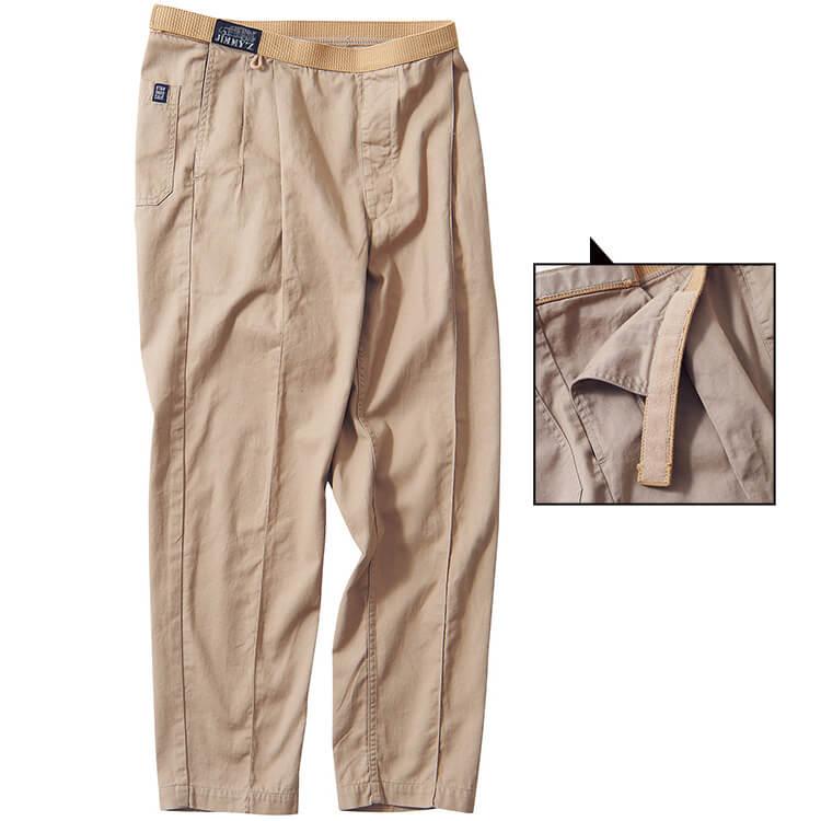 カリフォルニアブランドの名作を2タック＆テーパードの現代仕様で復刻／ジミーズ×スタンダード カリフォルニア