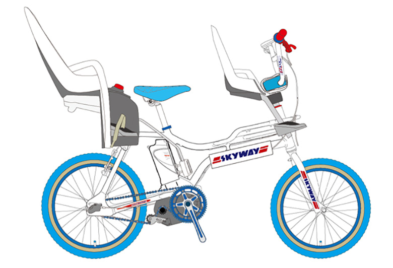 理想を求めて！ オトーチャンのeバイク超絶カスタム【80'sBMX風