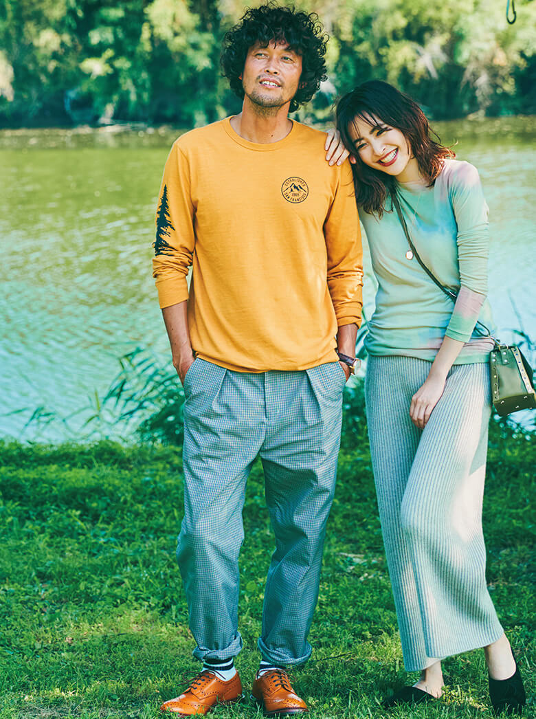 あえてロンTが醸すカルチャー感をなくしてみる