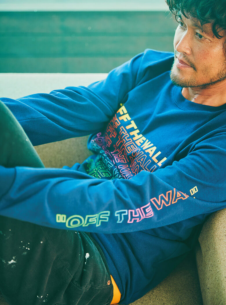 「ヴァンズ」のロンT