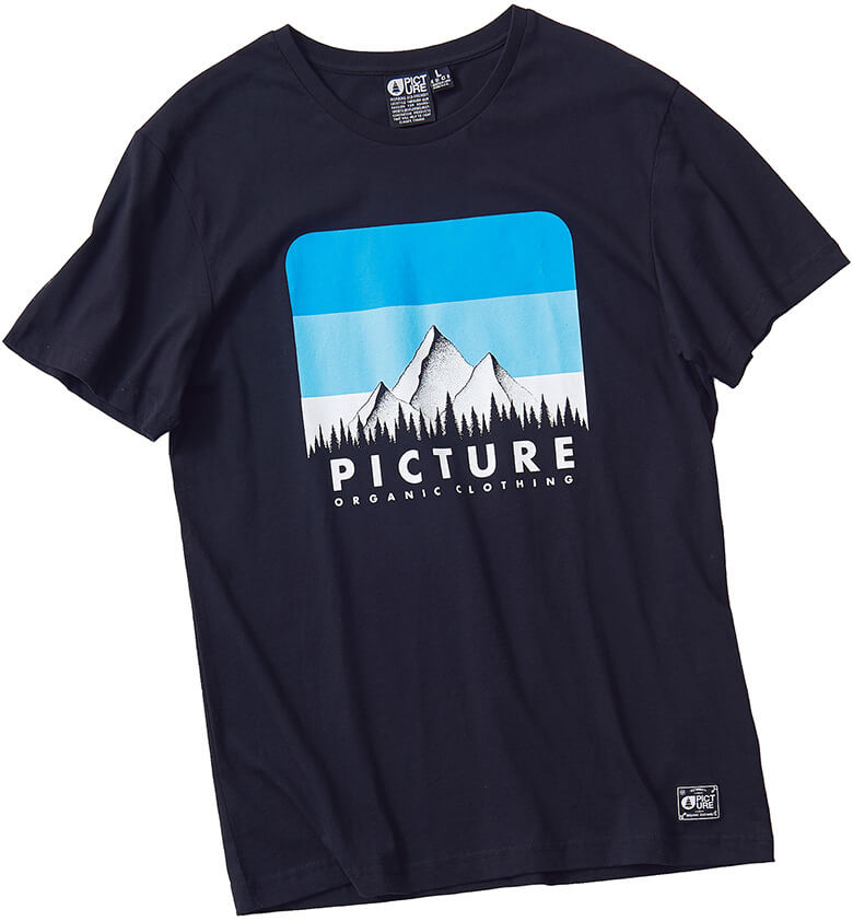 オーガニック&リサイクル素材にこだわったグッドデザインがその真骨頂で、このグラフィックTももちろん、オーガニックコットン製。