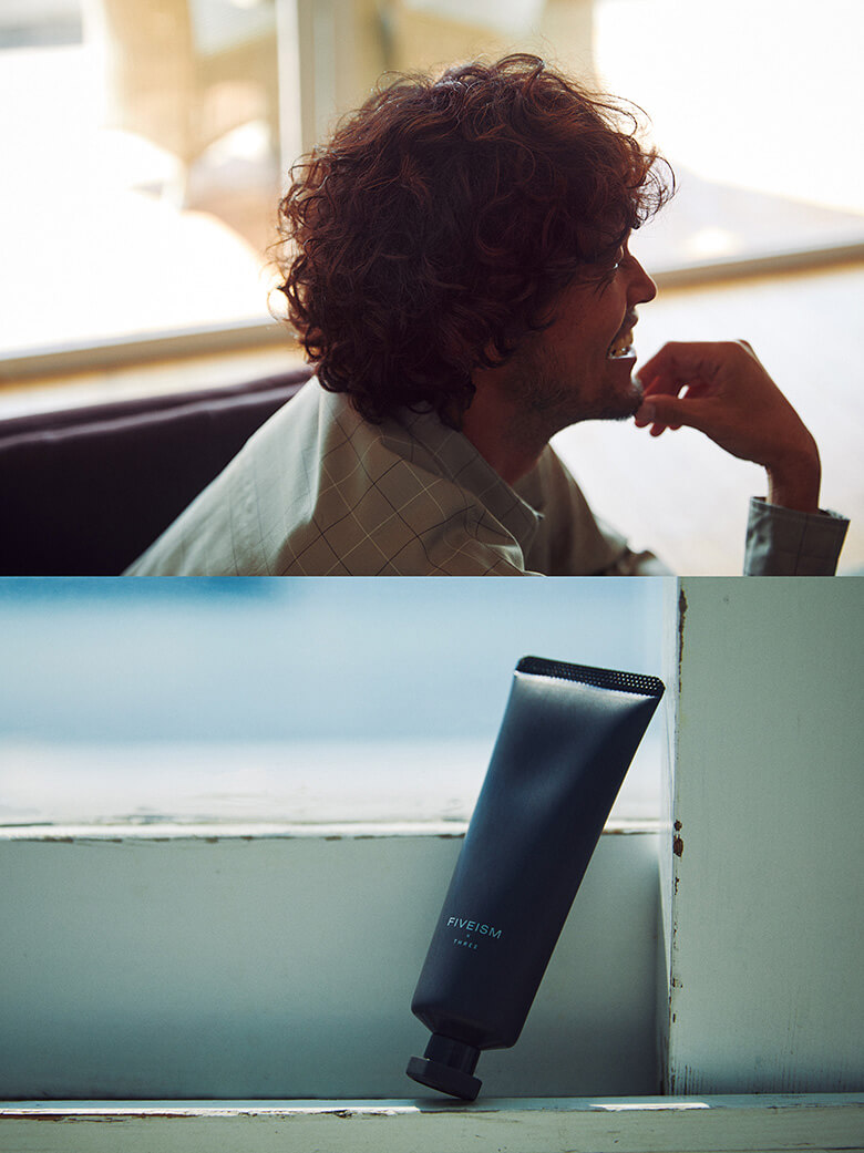 「ファイブイズム × スリー」のヘアカラーワックス
