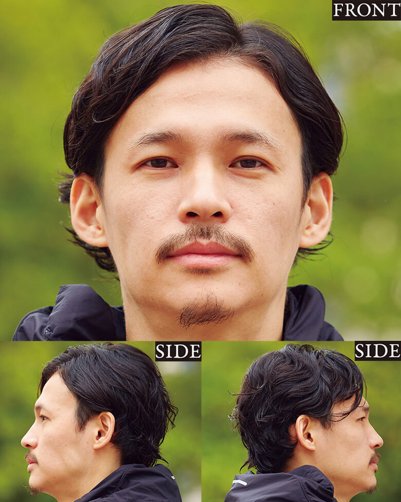 「やや長いミディアム」というスタイルは正直難易度が高いと思う人も多いかも。だが、彼のように柔らかくナチュラルにウェーブした髪なら、ご覧のとおりの品の良さを発揮。