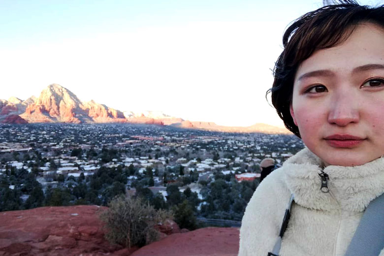 アリゾナでの記念写真