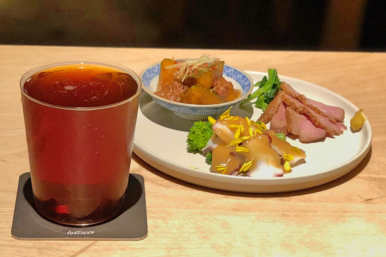 ビールとおばんざい