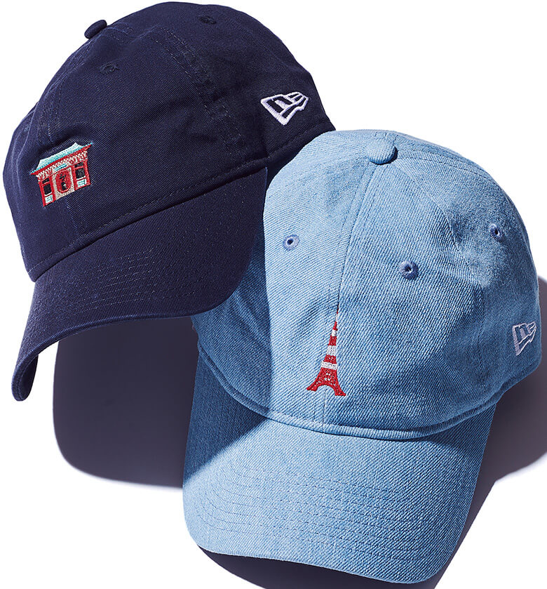 「ニューエラ」の帽子