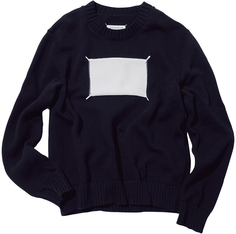 サステイナブルのニット／メゾン マルジェラ