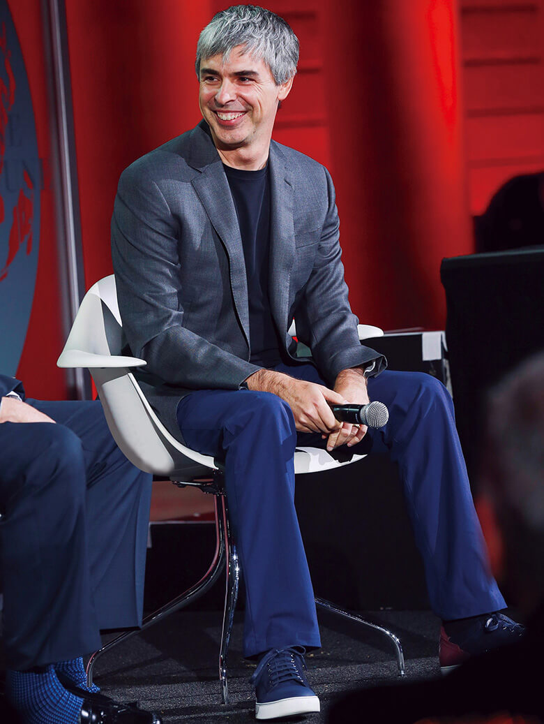 「グーグル」共同創業者 ラリー・ペイジ