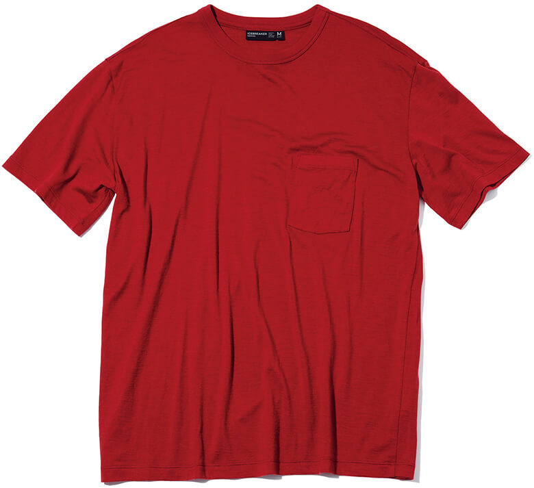 メリノウールの天然プロテクションを応用した無地Tシャツ／ゴールドウイン