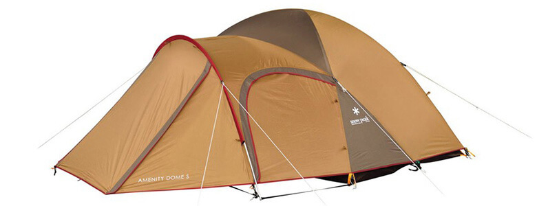スノーピークのエントリーモデルとして多くのビギナーたちの登竜門となってきたアメニティドームS。
