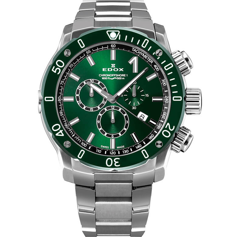 クロノオフショア1 クロノグラフ スペシャルエディション／エドックス