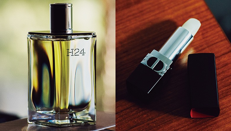 目に見えない身嗜み」を、エルメスの香水とディオールのリップで整える