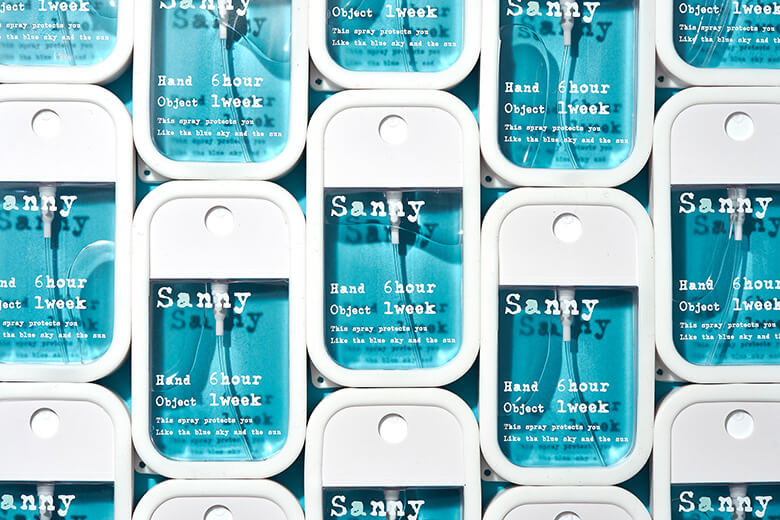 Sanny除菌スプレーボトルセット