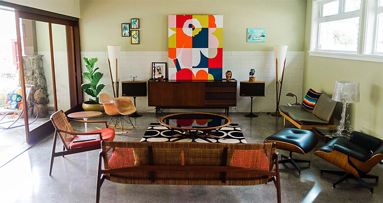 ミッドセンチュリーモダンが好き」ハワイでデザインインテリアを再生