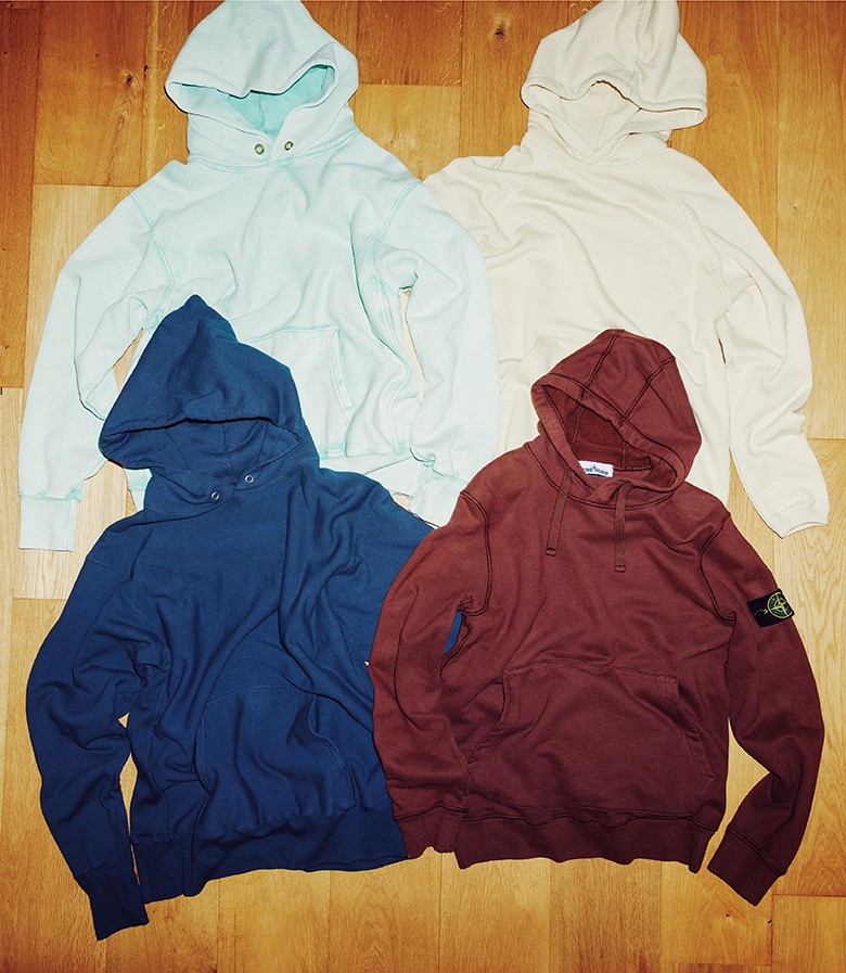 色も着心地も、そして地球にも優しい？柔らかな風合いが特徴の“天然染め・製品染め”スウェットパーカ4選