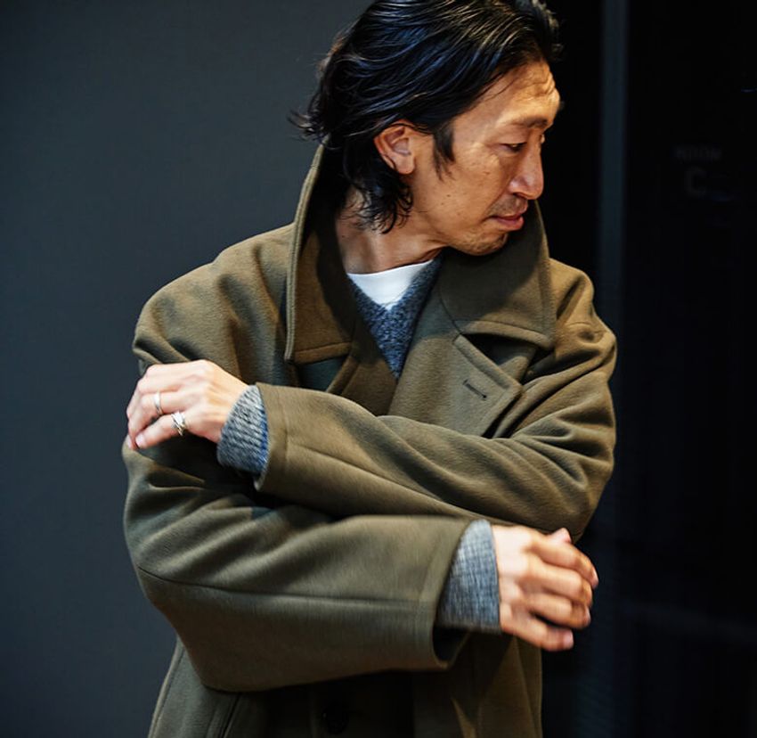 「なんだかんだで着ちゃう服」とW編集長エベハラが納得したビームスのピーコート - 9枚目の画像