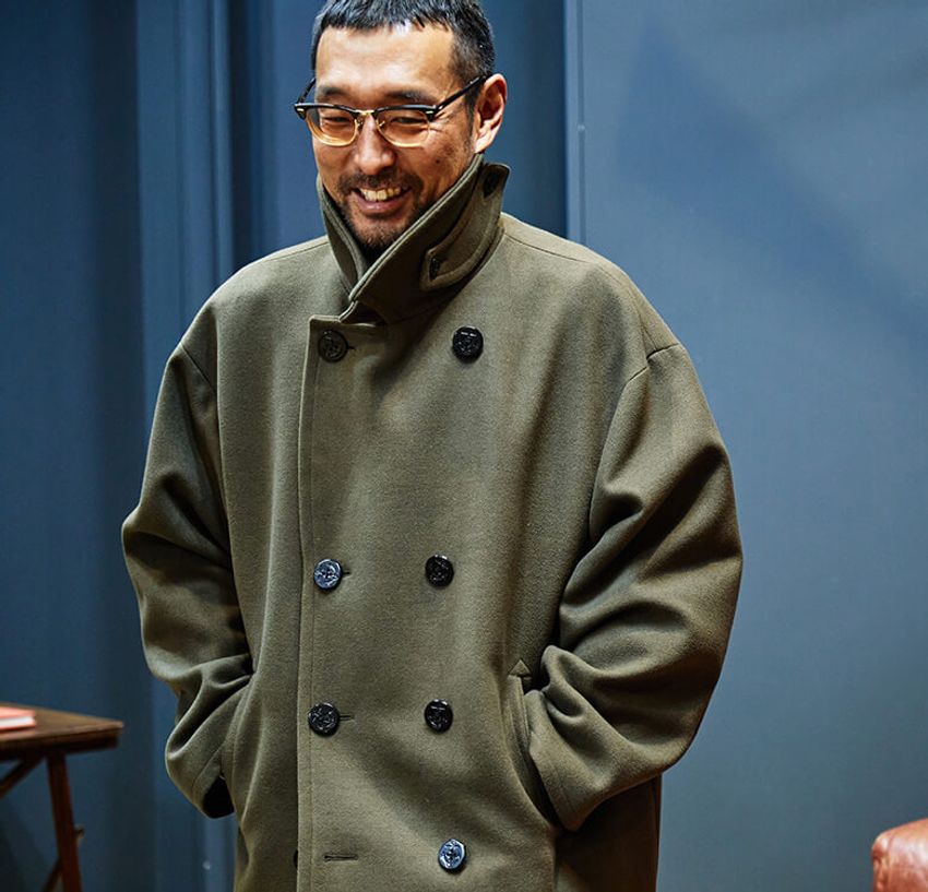 「なんだかんだで着ちゃう服」とW編集長エベハラが納得したビームスのピーコート - 10枚目の画像