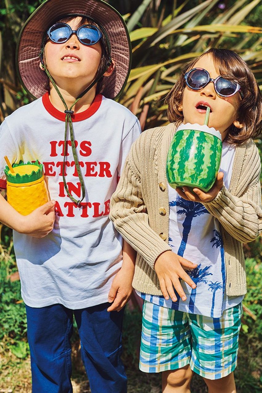 待ち遠しい家族での夏リゾート、まず揃えたいのはコドモ服 - 1枚目の画像