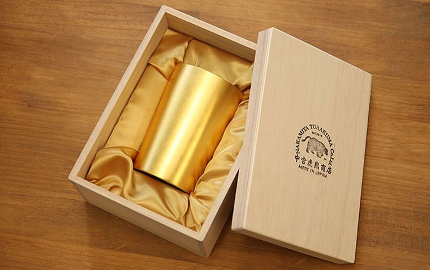 日本のモノづくりの極致。ギフトにも自分用にも、黄金のタンブラー - 5枚目の画像