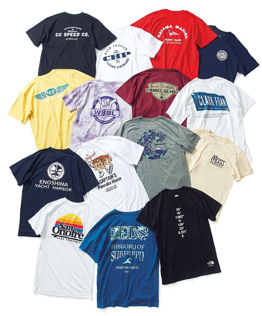 マニアも納得！ 夏の名刺代わりに選ぶべき海の薫り1000％の白Tシャツ - 1枚目の画像