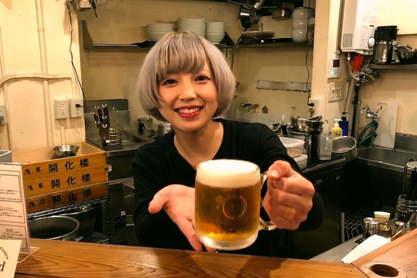 原宿のラーメン店で、ストイックな修行を続ける看板娘を応援した - 4枚目の画像