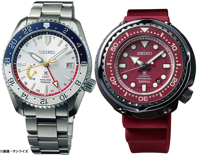 今年で誕生40周年を迎える機動戦士ガンダムとセイコーウオッチのコラボアイテム