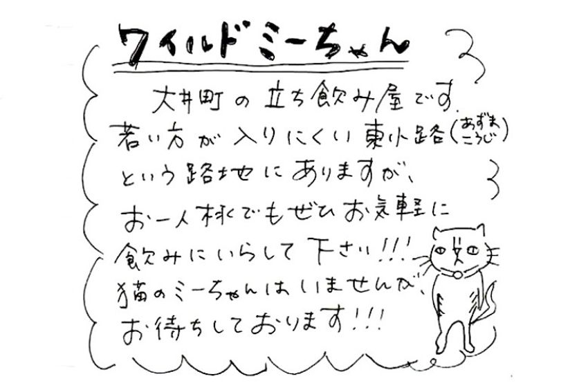 大井町の立ち飲みバーで、看板娘の実家猫が“ワイルド”だった - 20枚目の画像