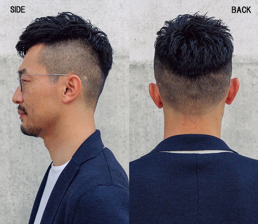 人気ヘアサロンが提案。まとまる＆セットしやすい大人のツーブロック - 5枚目の画像