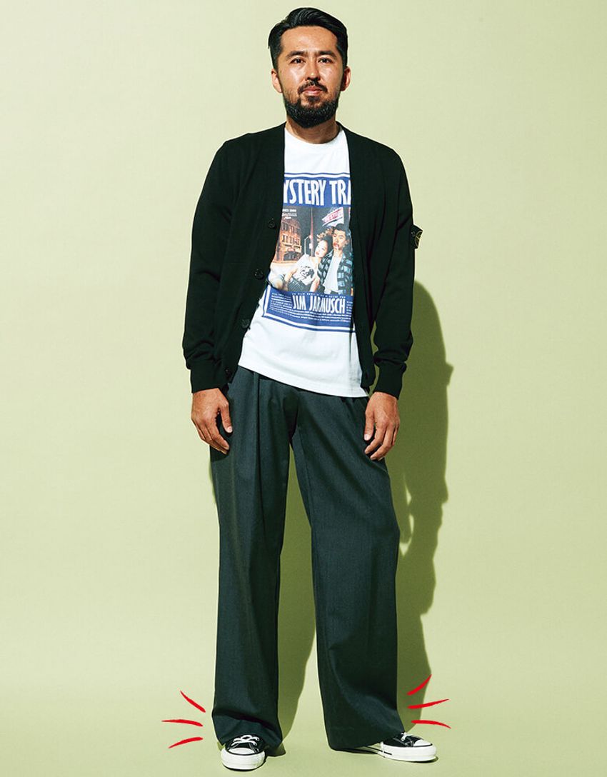 高身長さんに朗報。“間延びしない”ワイドパンツ攻略法　 - 2枚目の画像