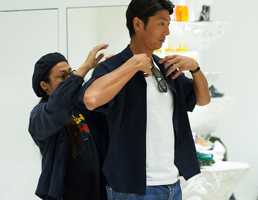 ノッポな元プロ野球投手が“いつもの格好”から脱却した着こなしテクニック - 3枚目の画像