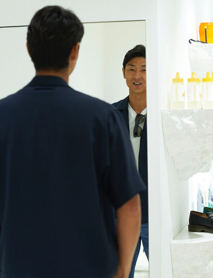 ノッポな元プロ野球投手が“いつもの格好”から脱却した着こなしテクニック - 5枚目の画像