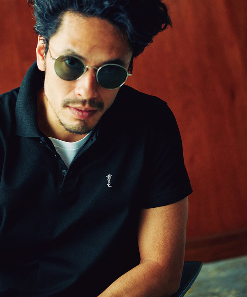 「YSL」のパームツリーにぐらり。至近距離で魅力を発揮するポロシャツ - 2枚目の画像