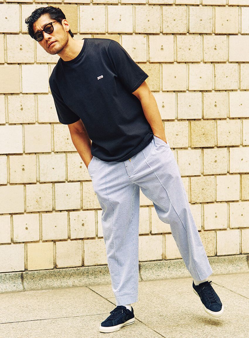 この夏試したい！ シアサッカーパンツとスケートシューズのいい関係 - 1枚目の画像