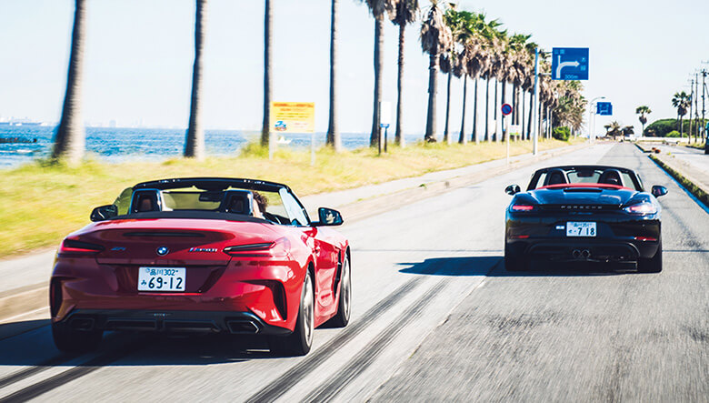 BMWとポルシェ。一度は乗りたいオープンカーの代表を比較検討する