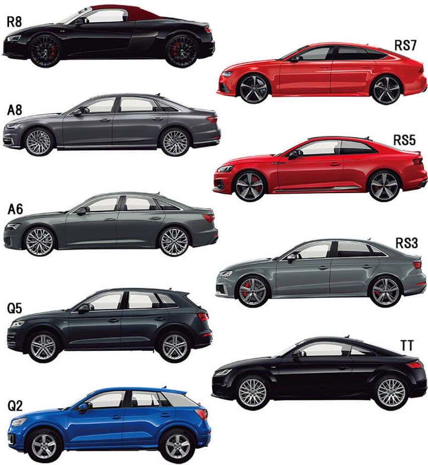 アウディの画期的なサービスに驚愕。最新の9台がこの手の中に！ - 2枚目の画像