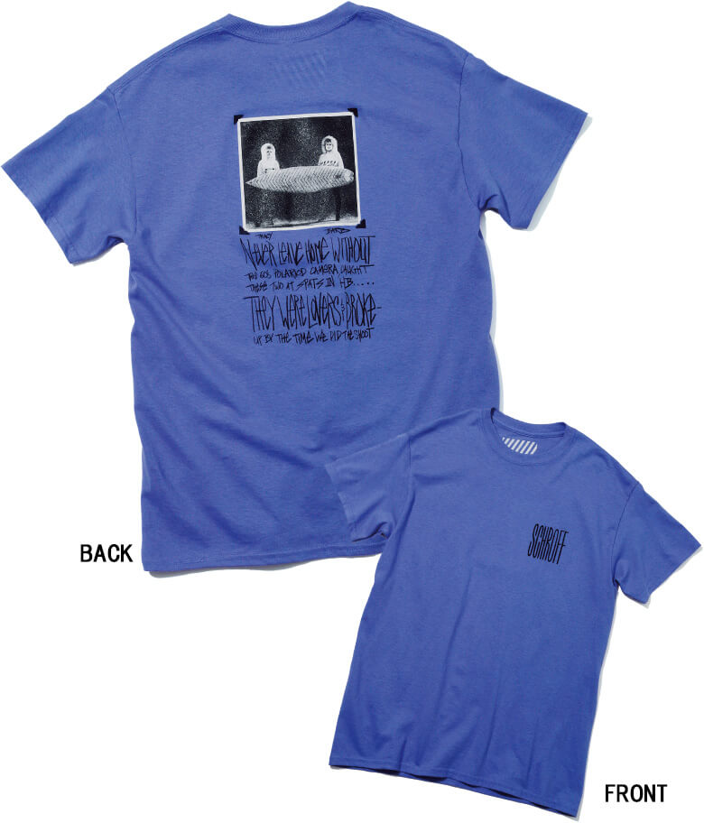 「シュロフ」×「ビューティ&ユース」のTシャツ