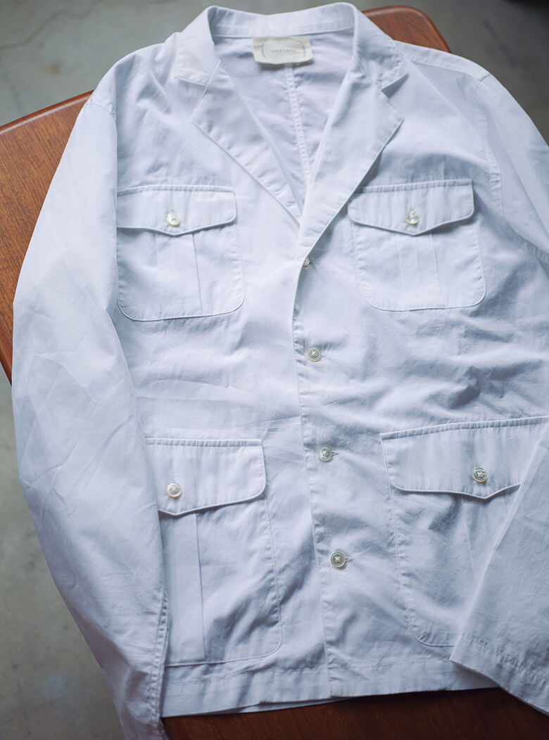 「カンタータ」デザイナー 松島 紳さん Age 29 が選んだ 「カンタータ」のシャツ