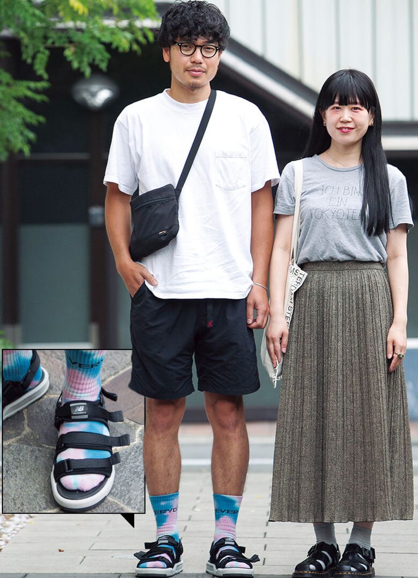 ご近所感の出ない大人のサンダル、選びとこなしの4実例 - 2枚目の画像