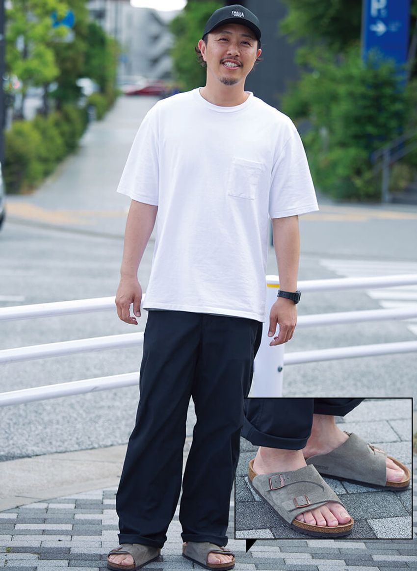 コーデの主役に、引き立て役に。洒落た大人はサンダルをこう履いていた！ - 3枚目の画像