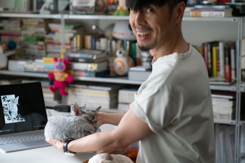 デボンレックスの歌姫ネコと王子様ネコ・メロウ&シモン - 14枚目の画像