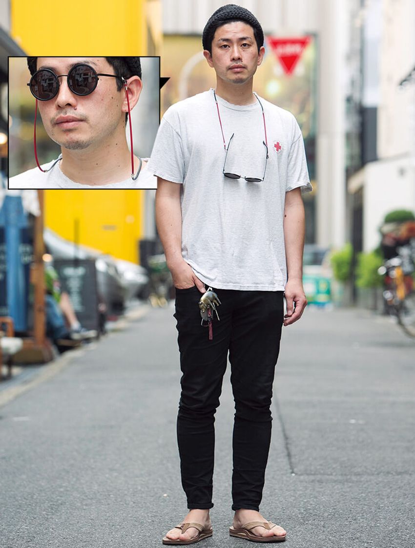 “掛けないとき”のサングラスがアクセに変わるグラスコード術 - 4枚目の画像