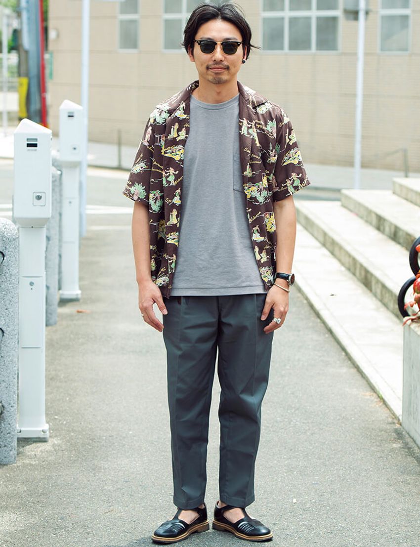 夏カジを面白くする、柄シャツの着こなしリアルテク8選 - 2枚目の画像