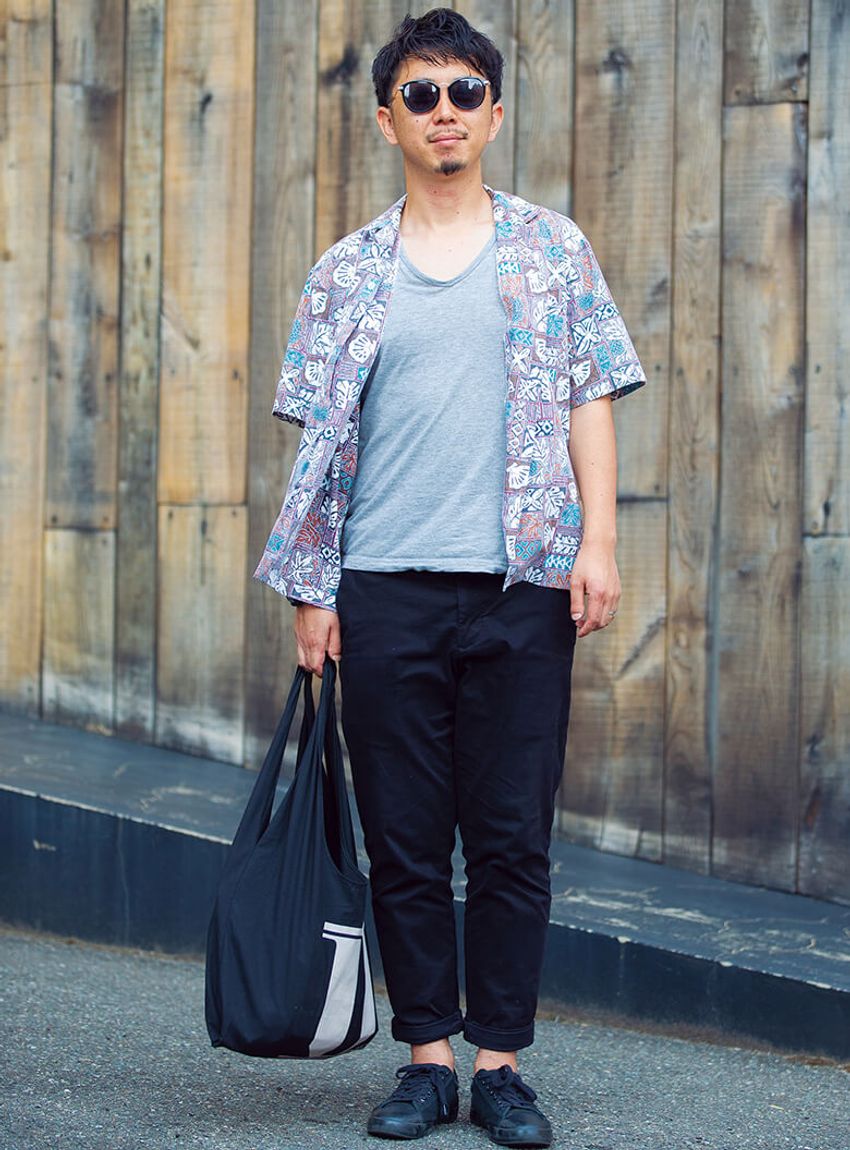 夏カジを面白くする、柄シャツの着こなしリアルテク8選 - 4枚目の画像
